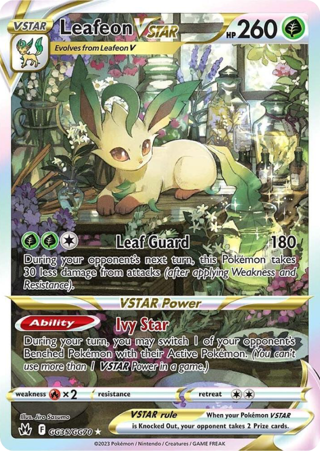 Leafeon VSTAR GG35/GG70