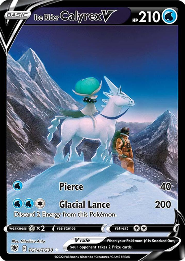 Ice Rider Calyrex V TG14/TG30